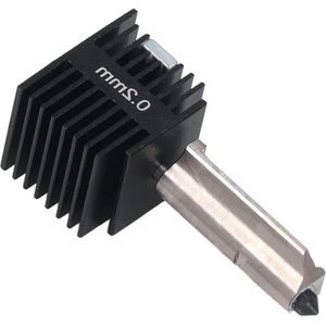 Hotend-montageset voor Bambu Labs A1 of A1 Mini 3D-printer (02 mm) met Verwijderbaar Gehard Staal Mondstuk