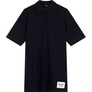 Alix the Label - Jurk Zwart Polo jurken zwart