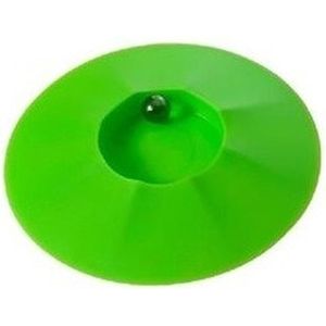 Knikkerpot groen met knikkers 17 cm