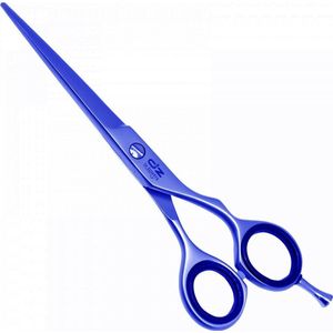 DZ Professionele Kappersschaar – Ergo Offset Design – 15 cm.- Plasma Blauw