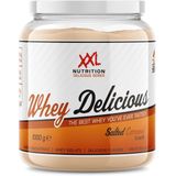 XXL Nutrition - Whey Delicious - Salted Caramel / Karamel Zeezout - Wei Eiwitpoeder met BCAA & Glutamine, Proteïne poeder, Eiwit shake, Whey Protein - 1000 gram