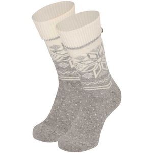 Apollo - Wollen Huissokken - Lichtgrijs - Nordic