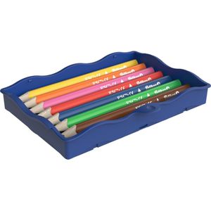 Pelikan Creative Factory, Zwart, Blauw, Bruin, Groen, Oranje, Roze, Rood, Geel, 8 stuk(s)