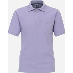 Redmond regular fit heren polo - pique - paars - Maat: XXL