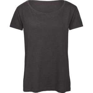 B&C Triblend - Dames-T-shirt - Ronde Hals - Gecertificeerd STANDARD 100