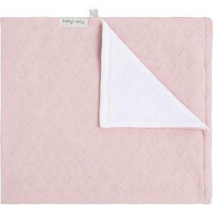 Baby's Only - Wiegdeken - Roze - 100% Ecologisch Katoen - Effen