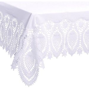 Unique Living - (Tuin)Tafelkleed - Amira Vinyl - 152 x 228  - Lila