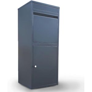 Pakketbrievenbus Vrijstaand - Pakketbox - 38x41x102cm - Antraciet