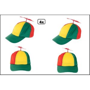 Rood-geel en groen Prins Carnaval hoed / pet kopen? | Ruime keuze |  beslist.nl