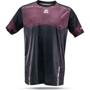 King KPB Endurance 1 - T-Shirt - Sportshirt - Zwart/Rood - XL