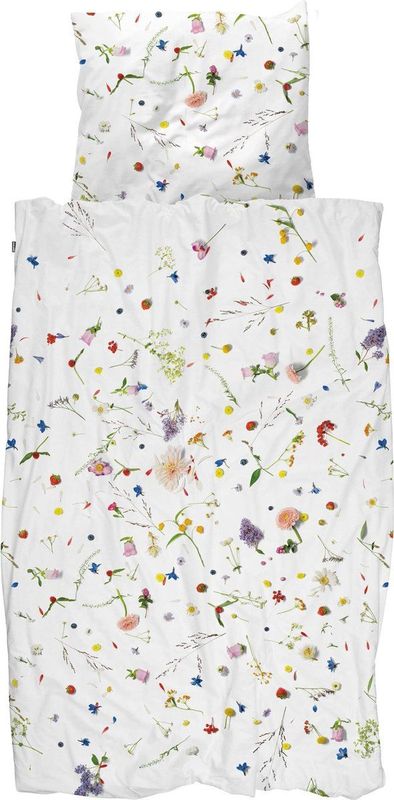 SNURK - Flowers - Dekbedovertrek - 140 x 200 / 220 cm - 1-Persoons
