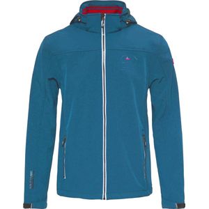 Nordberg Trond - Softshell Outdoor Zomerjas Heren - Petrol Melange - Maat 3XL