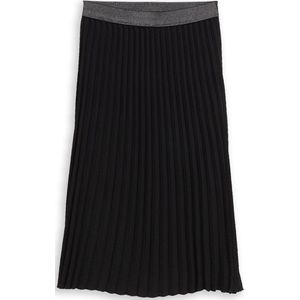 Tom Tailor - Plissérok - Effen - Knielang - Uitlopend - Elastische Band