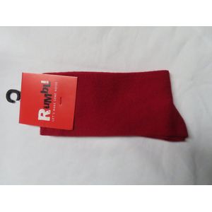 Sokken - 3 Pack - Unie - Rood - Effen - 31/33