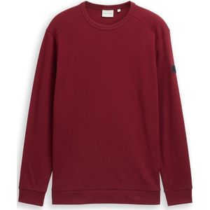 Tom Tailor Shirt met lange mouwen en wafelstructuur