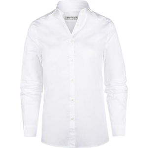 Steppin' Out Blouse Bibi Poplin Wit - Maat XL - Heren