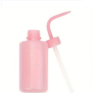 Spoel Fles Doseer Knijpfles Tattoo Squeeze Bottle voor Groene Zeep, Water of Desinfectiemiddel 500ml Roze | Professionele Tatoeage, Beauty, PMU, Salon, Wimper, Kappers Barbier Studio Spuitfles | Plantenspuit | Waterfles | Hairdressing