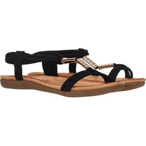 DSTRCT sandaal - Dames - Zwart - Maat 39
