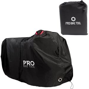 Pro Bike Cover voor buitenfietsopslag - Grote 1, XL 1-2, XXL 2-3 fietsen - Robuust ripstopmateriaal, waterdicht en anti-UV - Bescherming tegen alle weersomstandigheden voor mountainbikes en racefietsen