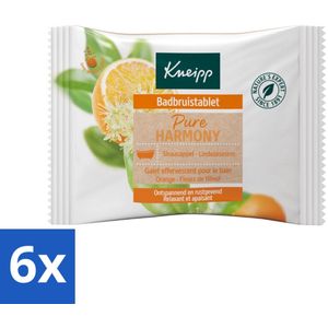 Kneipp - Badbruistablet - Oranje lindebloesem - Voordeelverpakking - 6 stuks