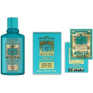 4711 SET - Douchegel / Zeep / Cologne Tissues 20 Stuks