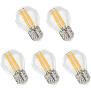 Spectrum - LED Lamp - Warm Wit - E27 - 4W - 500 Lumen - 5 Stuks