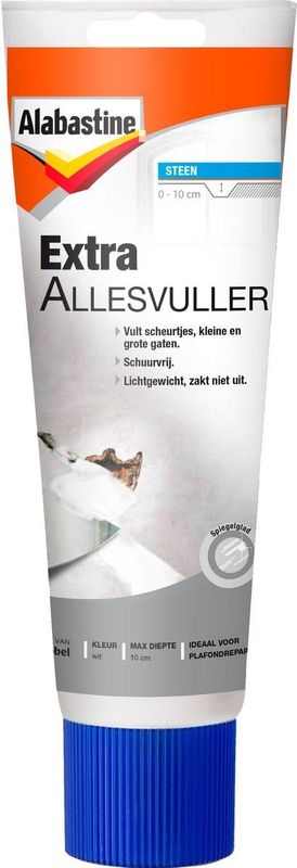 Alabastine - Extra Allesvuller - Vuller Wit - 200 ML