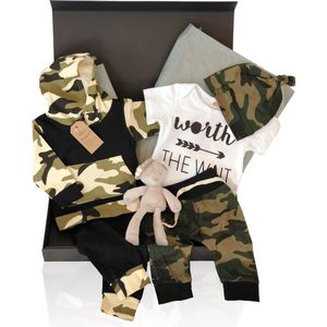 So Cool Baby - Army Deluxe - Kraamcadeau jongen of babyshower cadeau origineel