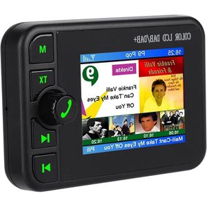 24 inch Color LCD Auto DAB Radio 170-240 MHz DAB/875-108 MHz FM met groot lcd-scherm - muziekweergave en digitale FM-radio.