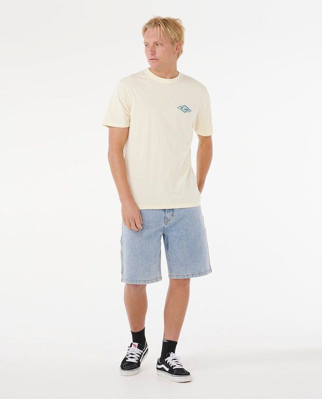 Rip Curl - Legacy Tee - T-shirt - Lemon Ice