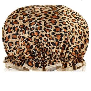Scoby - Douchemuts - Leopard Shower Cap - Panter Douchecap - Douchekapje - Douche muts - Douche cap