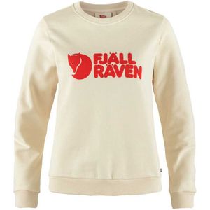 Fjällräven - Logo Sweater - Trainingspak - Krijt Wit / Vlam Oranje