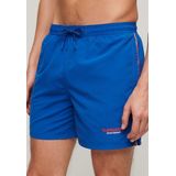 Superdry - Sportswear zwemshort met borduursel - 38 cm - Heren - Zwembroeken