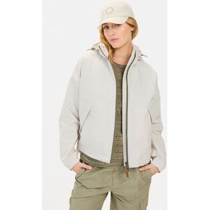 camel active Windbreaker gemaakt van gerecycled polyester - Maat womenswear-42 - Pearl wit