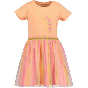 Blue Seven Jurkje Blue Seven Tullia licht oranje Kids & Kind Meisjes Oranje - Maat: 128