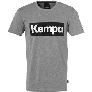 Kempa - Promo T-shirt - Grijs - Korte Mouwen - Heren