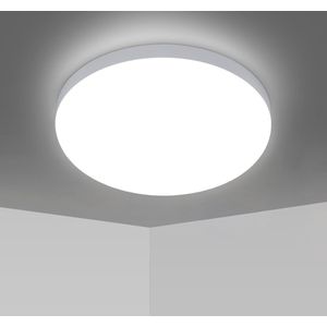 Delaveek-Ronde Moderne LED Plafondlamp - 32W 2958LM - IP54 Waterdicht -6500K Koud Wit- Voor Badkamer Slaapkamer