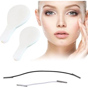 Face Lifting Tape 60 stuks Instant onzichtbare gezichtsstickers Lifting gezichtsstickers Lifting gezichtsmake-up Face Lifting Tools Geschikt voor vrouwen