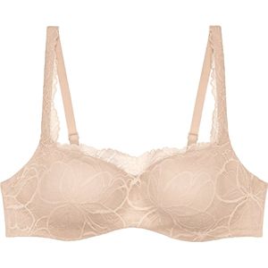 Triumph Body Make-Up Illusion Lace Balconette Dames Beha - Beige - Maat 75E