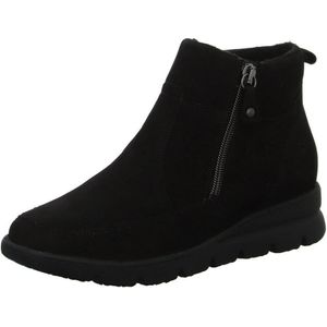 Waldläufer - 902802 - Enkellaars - Zwart - Nubuck Leer - Wijdte H