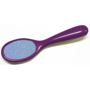 IOXIO Fun Touch-Keramische Voetvijl - Dubbelzijdig: Fijn & Grof - 18,5 cm - Paars/Geel