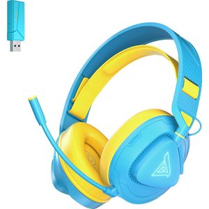 TAIDU THS318 Draadloze Gaming Headset - Multiplatform - Blauw