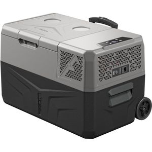 Yolco BCX30 - Draagbare compressor koelbox 28 l - Drinkkoelkast - Autokoelkast - Camperkoelkast - Reiskoelkast - 28L - 12/24V DC - 100-240V – GRIJS