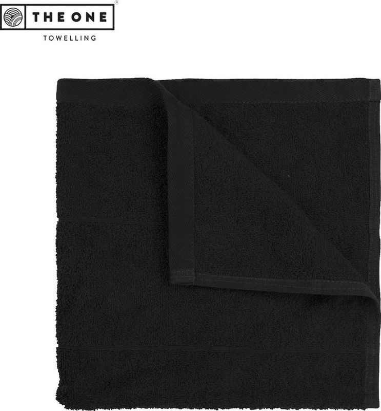 The One Towelling Keukenhanddoek - Handdoek - 100% katoen - 50 x 50 cm - Zwart