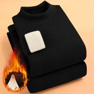 Thermo Ondergoed Dames Set L – Warm Fluwelen Winter Ondergoed – Zelfverwarmend, Dikke Top & Broek met Hoge Kraag – 2-delig – Warmte Ondergoed voor Vrouwen