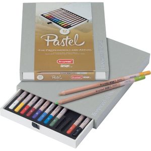 Kleurpotlood bruynzeel design pastel 8840 | Set a 12 stuk | 6 stuks