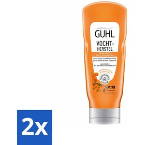 Guhl - Crème Conditioner - Vochtbalans - 200 ml - Voordeelverpakking - 2 stuks