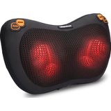 Lifeproducts - Shiatsu Massagekussen - Elektrisch Nekmassage Apparaat - Massage Apparaten - Infrarood Verwarming