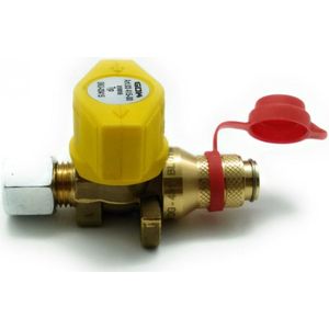 Koppelventiel SKU-3415 PS 5bar RVS 8mm