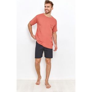 Taro Short Pyjama - Charlie - 100% Katoen. Maat XXL.